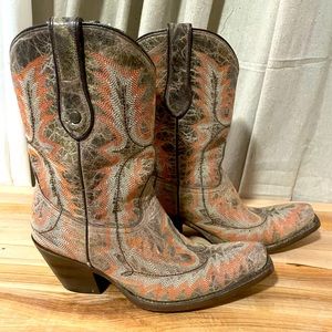 WOMENS CORRAL WESTERN BOOTS SIZE 8.5